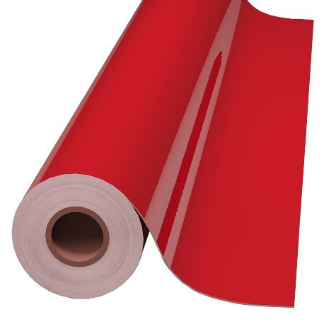 15IN CARDINAL RED 751 HP CAST - Oracal 751C High Performance Cast PVC Film